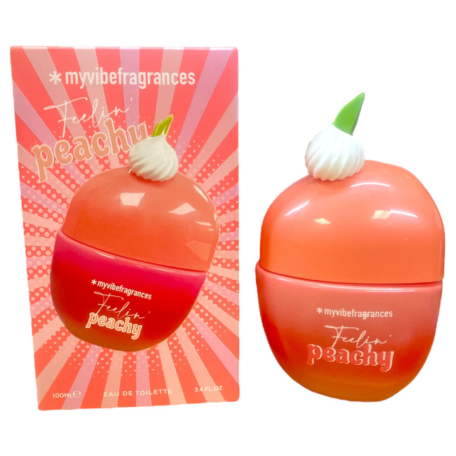 *myvibe fragrances Feelin' Peachy Eau de Toilette 100ml Spray - Peacock Bazaar