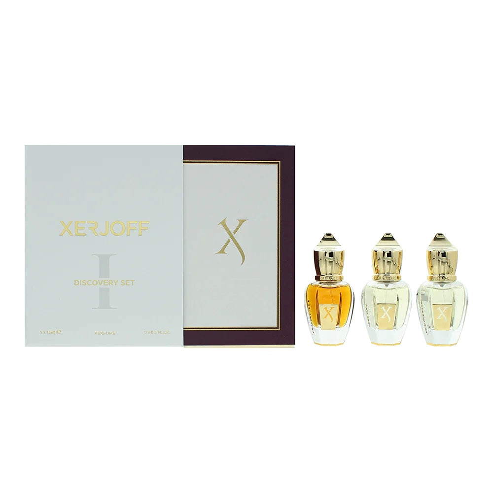 Xerjoff Discovery Set I 15ml Cruz Del Sur II EDP - 15ml Erba Pura EDP - 15ml Uden Overdose EDP - Peacock Bazaar