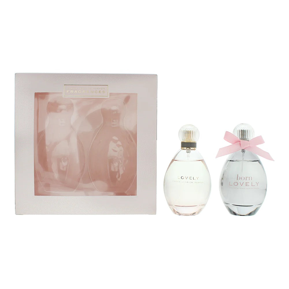 Sarah Jessica Parker Fragrances Gift Set 100ml Lovely EDP - 100ml Born Lovely EDP - Peacock Bazaar