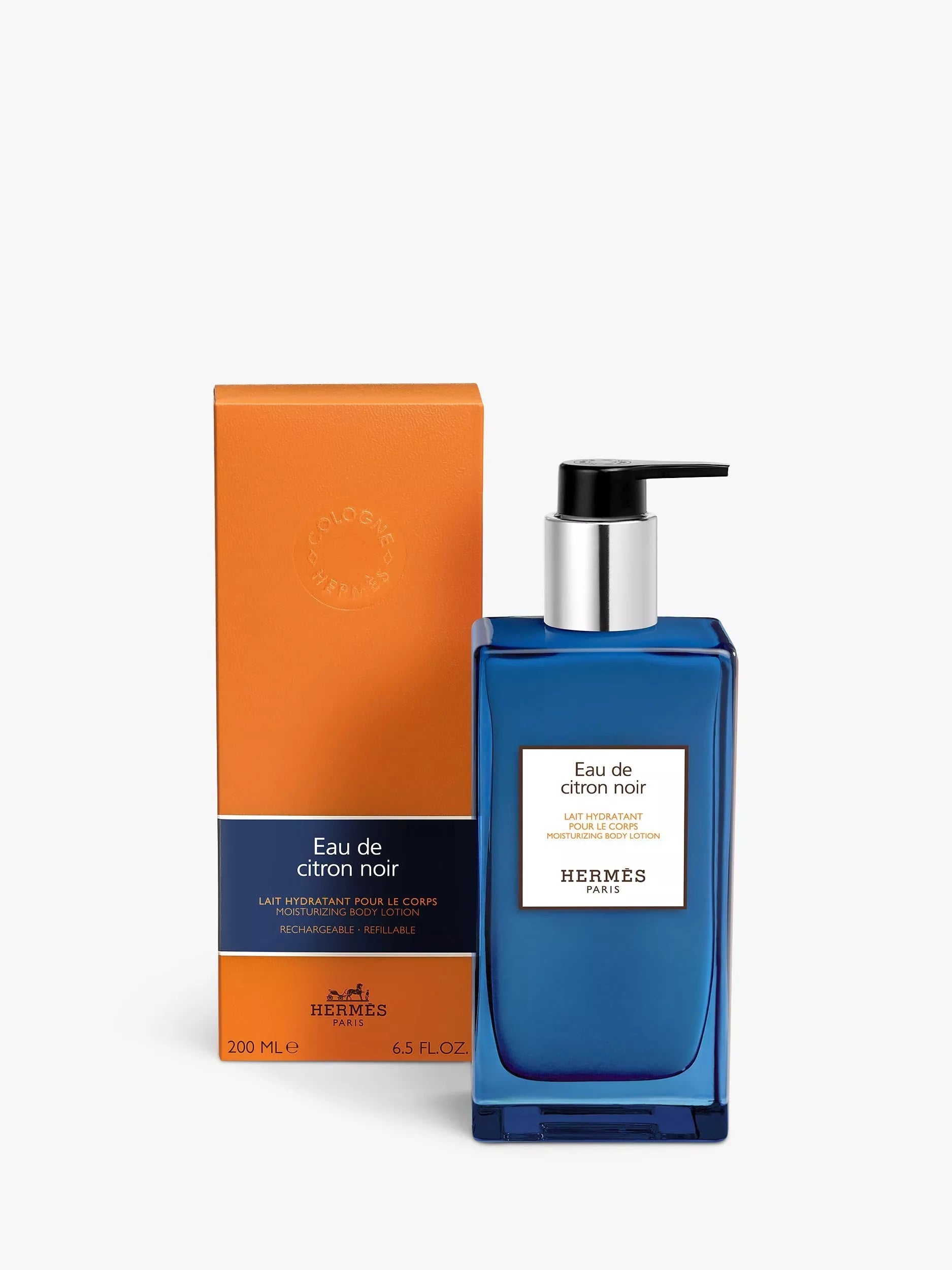 Hermès Eau De Citron Noir Moisturising Lotion 200ml - Peacock Bazaar