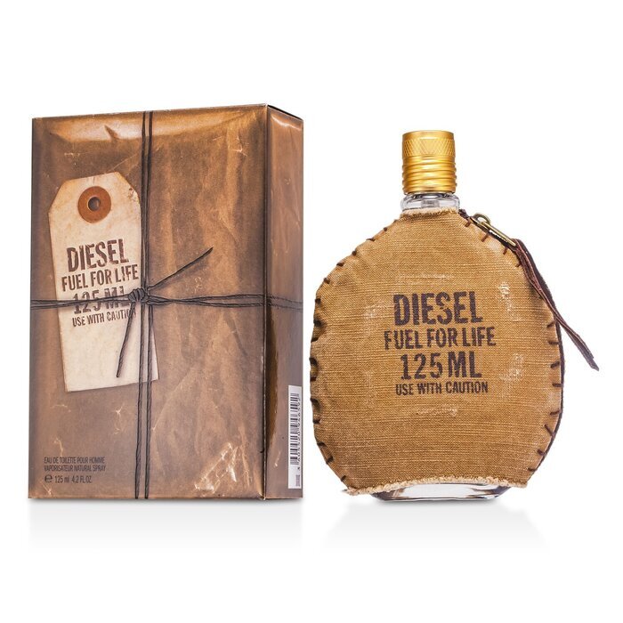 Diesel Fuel For Life Eau de Toilette 125ml, 75ml, 50ml, & 30ml Spray - Peacock Bazaar