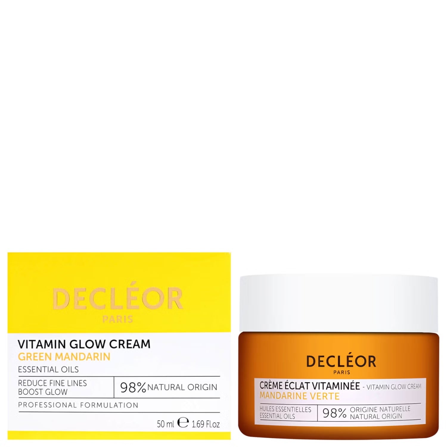 Decleor Green Mandarin Vitamin Glow Day Cream With Hyaluronic Acid 50ml - Peacock Bazaar