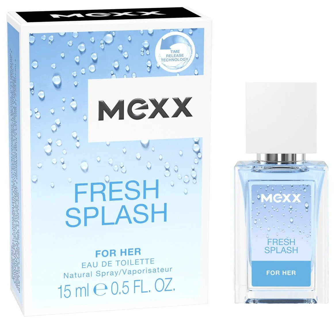 Mexx Fresh Splash for Her Eau de Toilette 15ml Spray - Peacock Bazaar