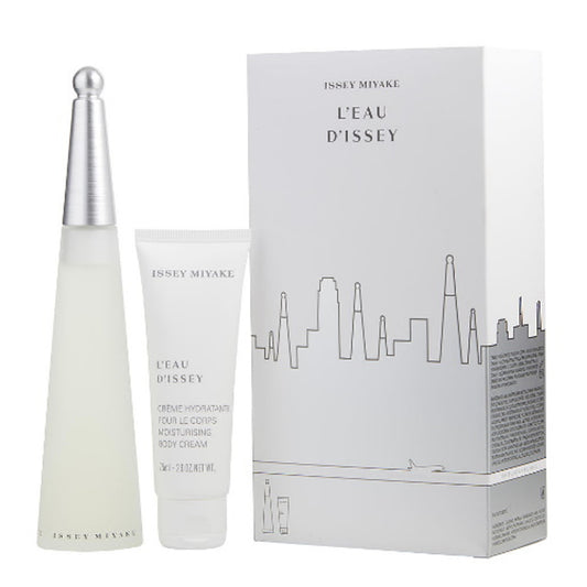 Issey Miyake L'eau d'Issey Gift Set 100ml EDT - 75ml Body Lotion - Peacock Bazaar