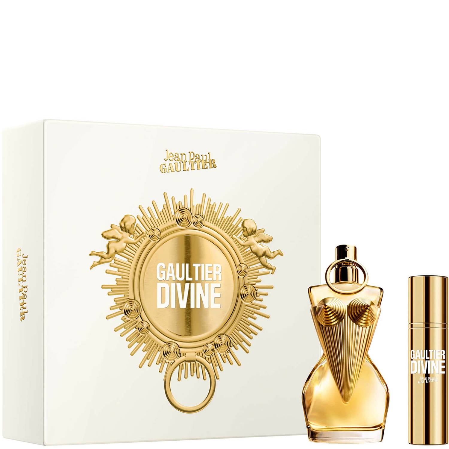 Jean Paul Gaultier Divine Gift Set 100ml EDP - 10ml EDP - Peacock Bazaar