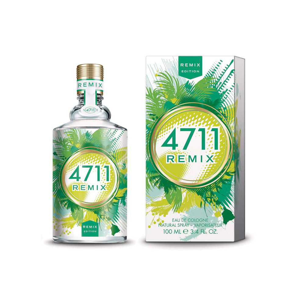 4711 Remix Green Oasis Eau de Cologne 100ml Spray - Peacock Bazaar