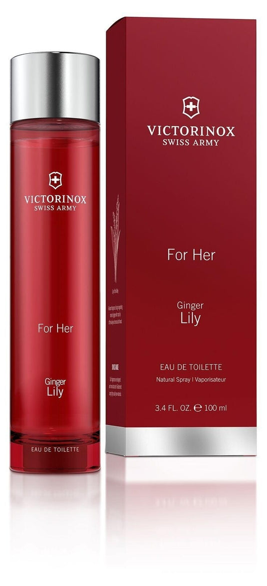 Swiss Army Victorinox Ginger Lily Eau de Toilette 100ml Spray - Peacock Bazaar