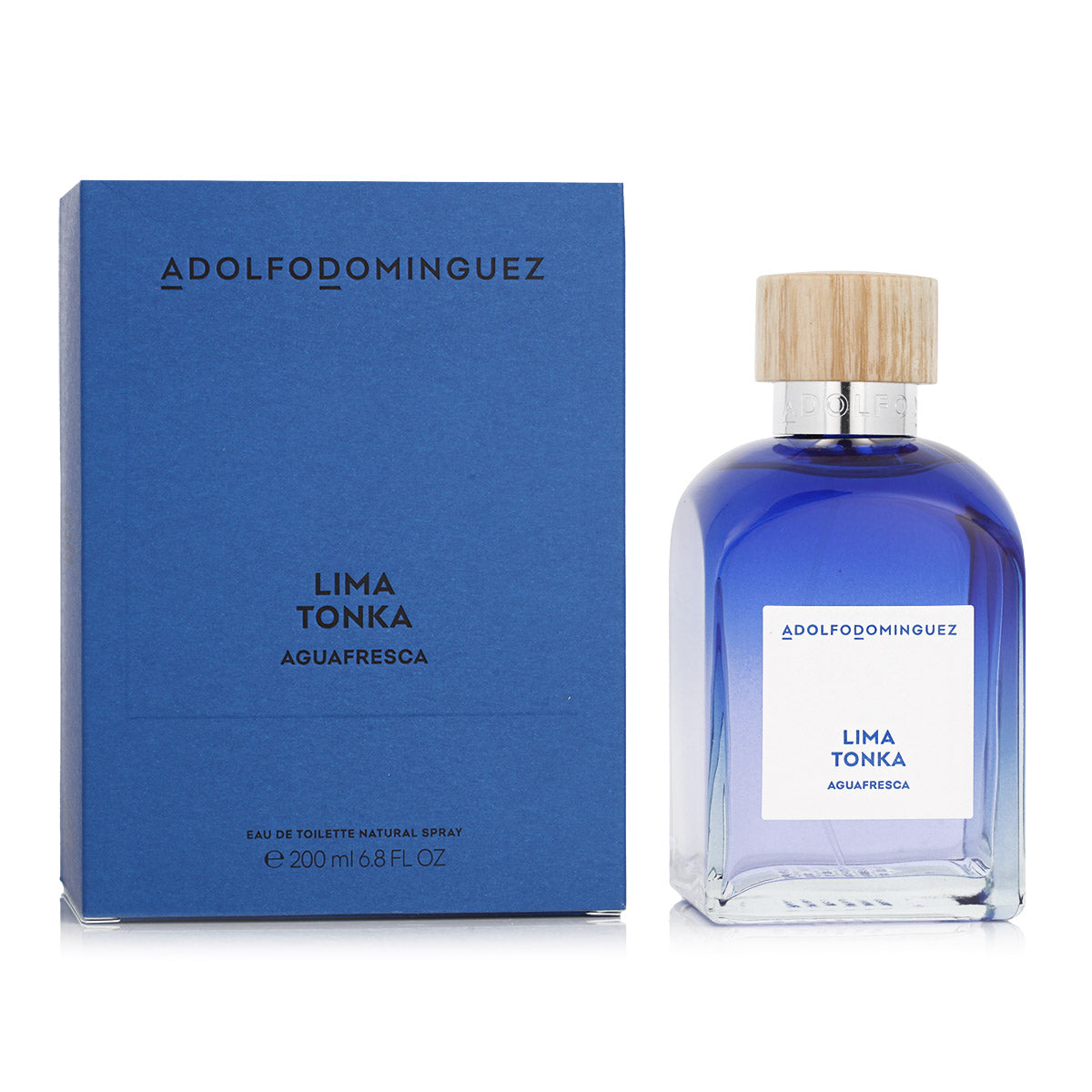 Adolfo Dominguez Agua Fresca Lima Tonka Eau de Toilette 120ml Spray - Peacock Bazaar