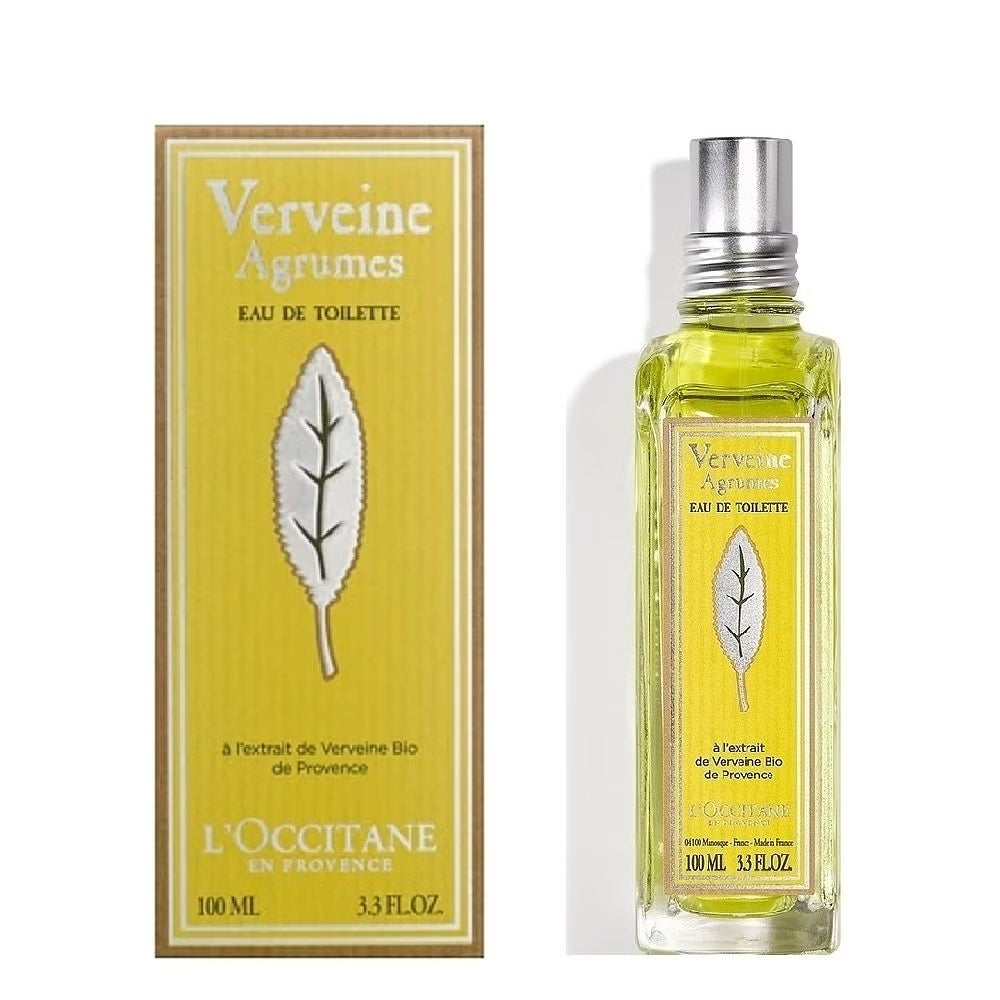 L'Occitane en Provence Verveine Agrumes Eau de Toilette 100ml Spray - Peacock Bazaar