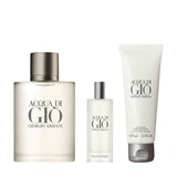 Giorgio Armani Acqua Di Gio Gift Set 100ml EDT - 75ml Shower Gel - 15ml EDT - Peacock Bazaar