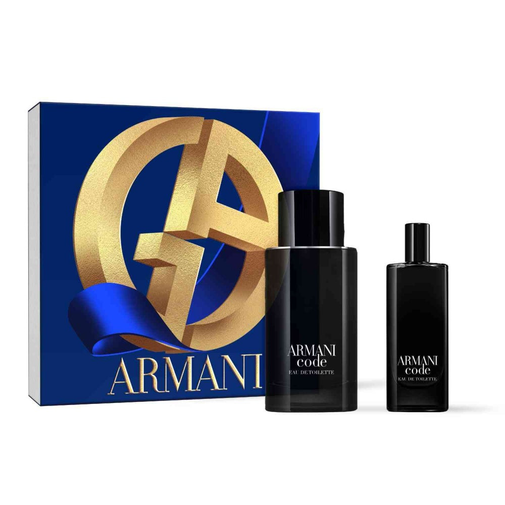 Giorgio Armani Armani Code Eau de Toilette Gift Set 75ml EDT - 15ml EDT - Peacock Bazaar