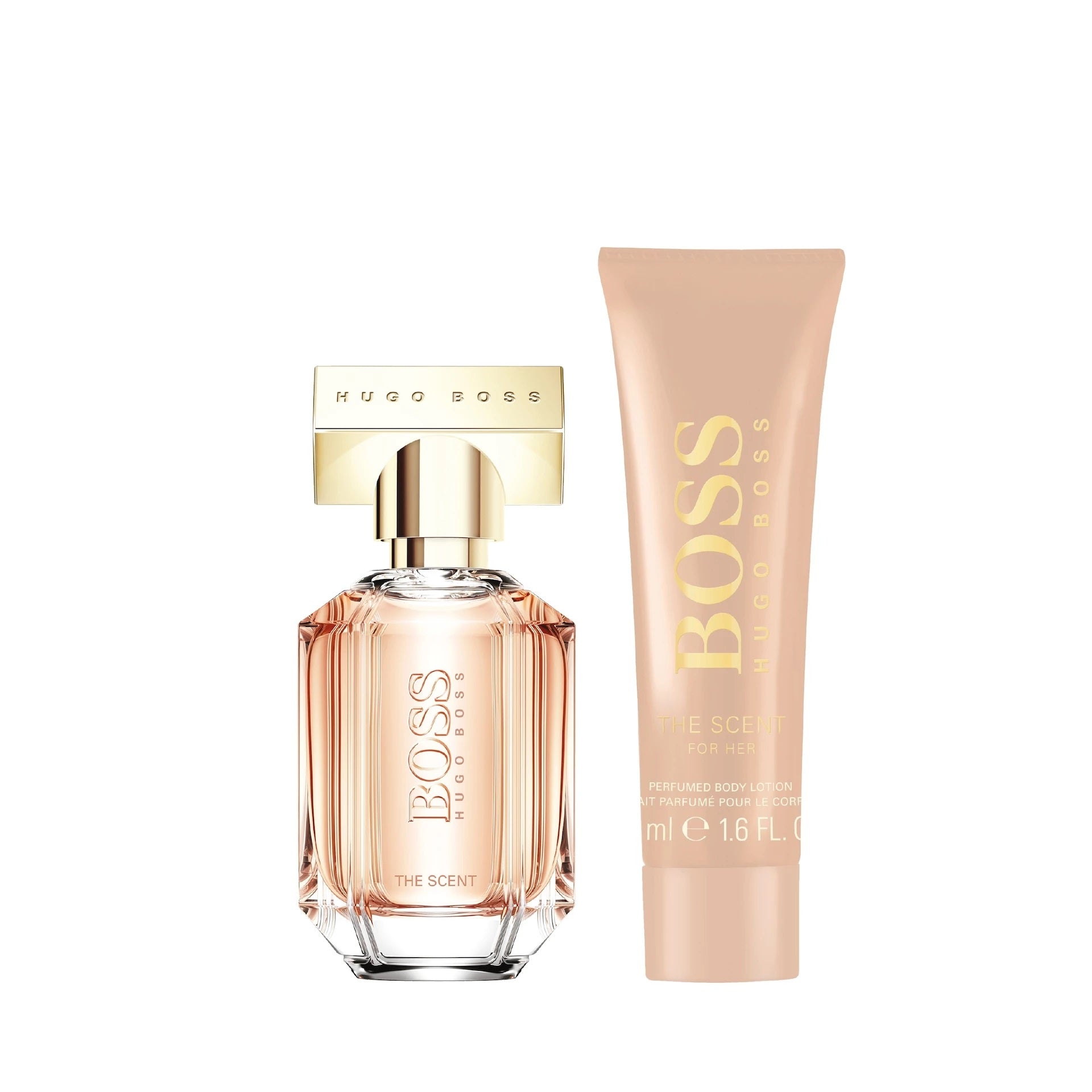 Hugo Boss The Scent for Her Gift Set 50ml EDP - 100ml Body Lotion - Peacock Bazaar