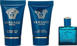 Versace Eros Gift Set 50ml EDT + 50ml After Shave Balm + 50ml Shower Gel - Peacock Bazaar