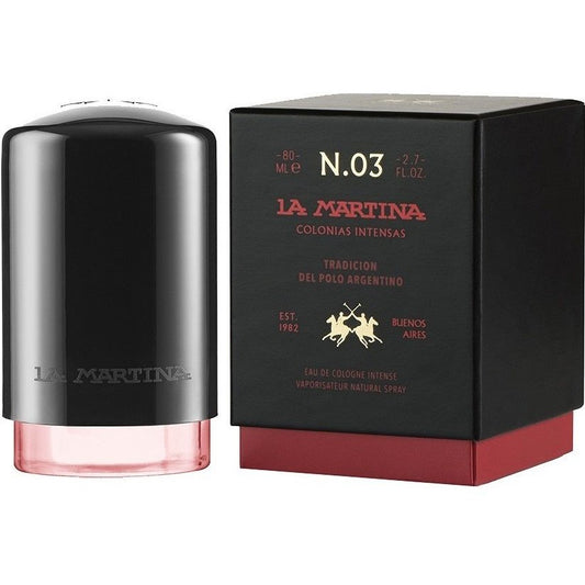 La Martina Nude Amber Eau de Cologne 80ml, & 40ml Spray - Peacock Bazaar