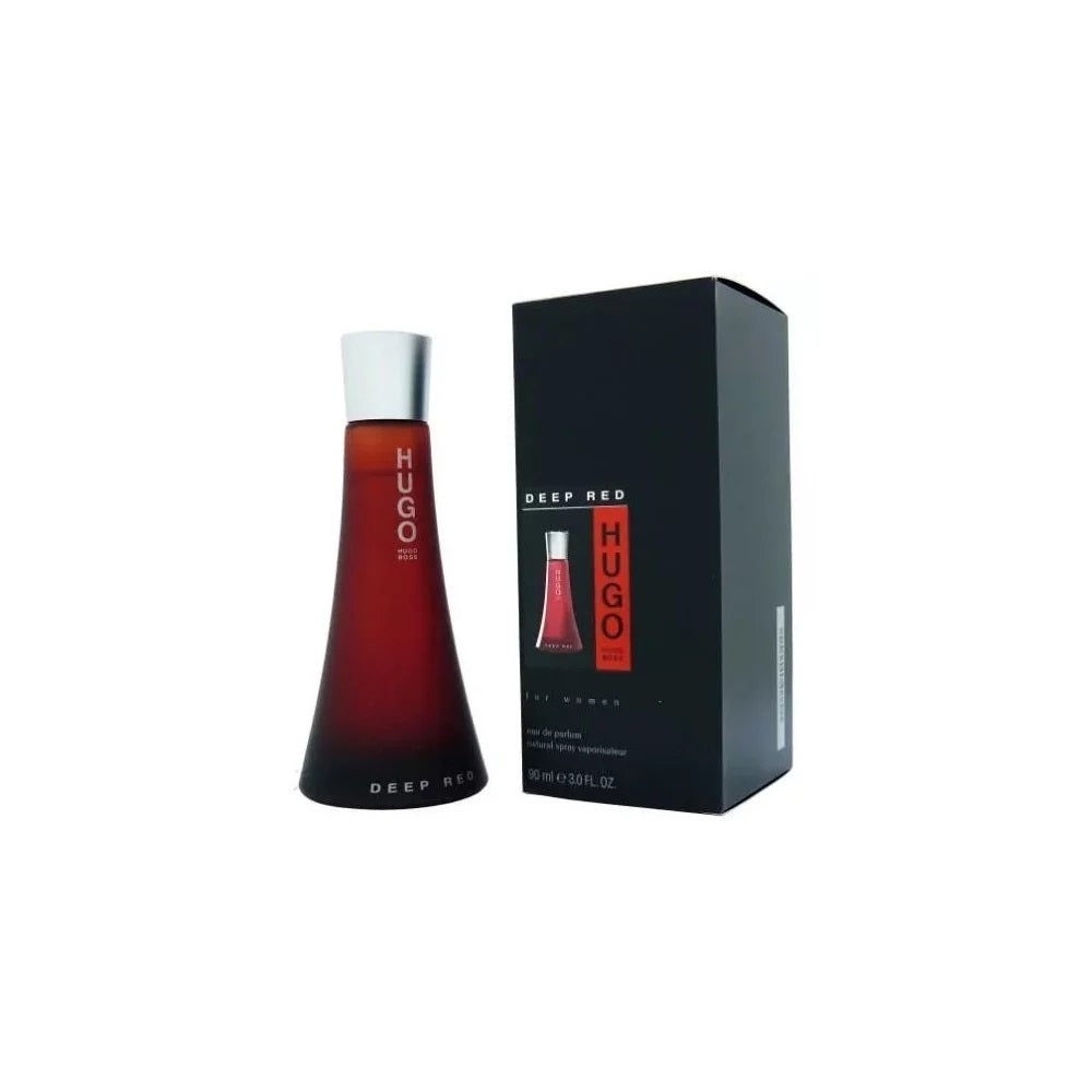 Hugo Boss Deep Red Eau de Parfum 90ml, & 50ml Spray - Peacock Bazaar