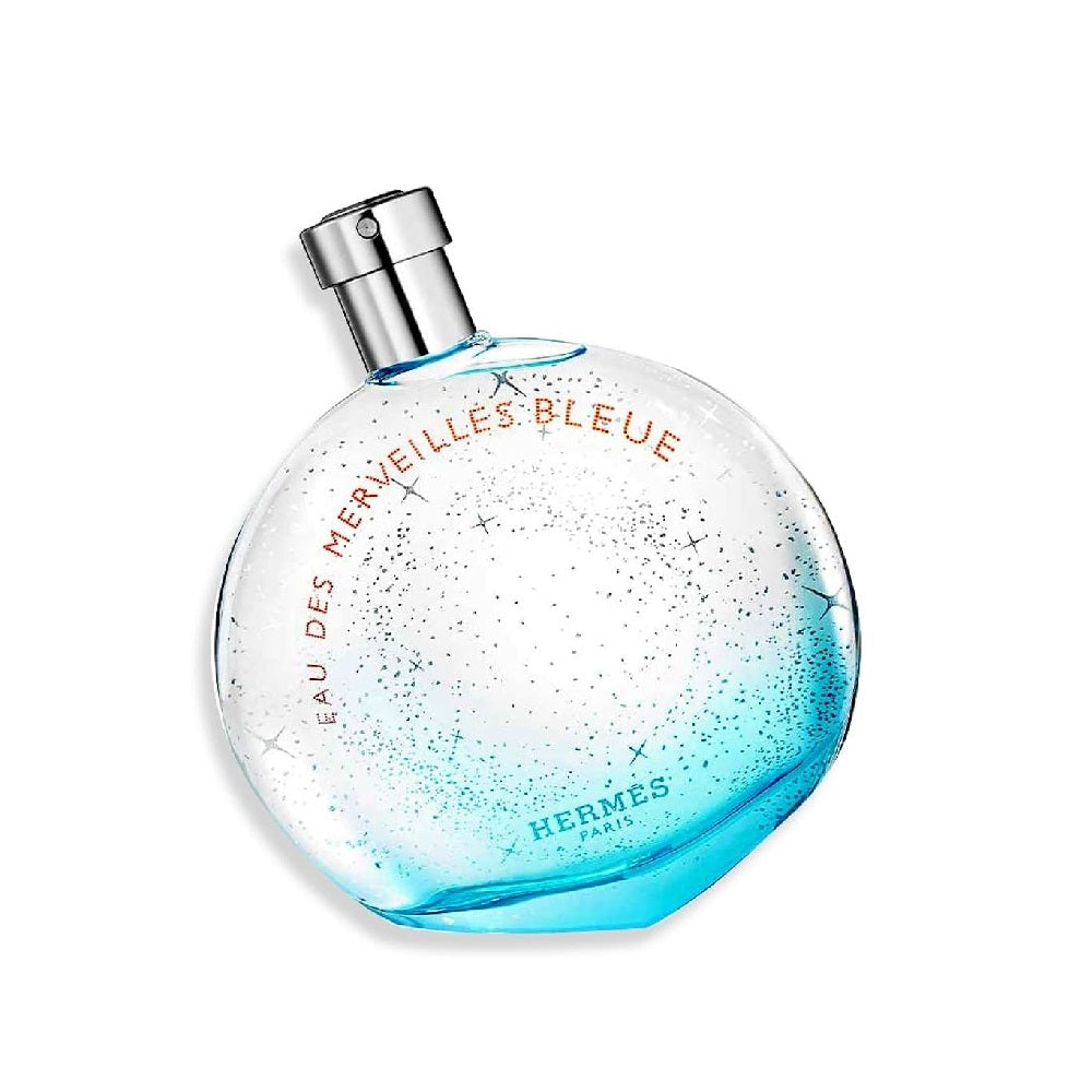 Hermès Eau des Merveilles Bleue Eau de Toilette 30ml Refillable Spray - Peacock Bazaar