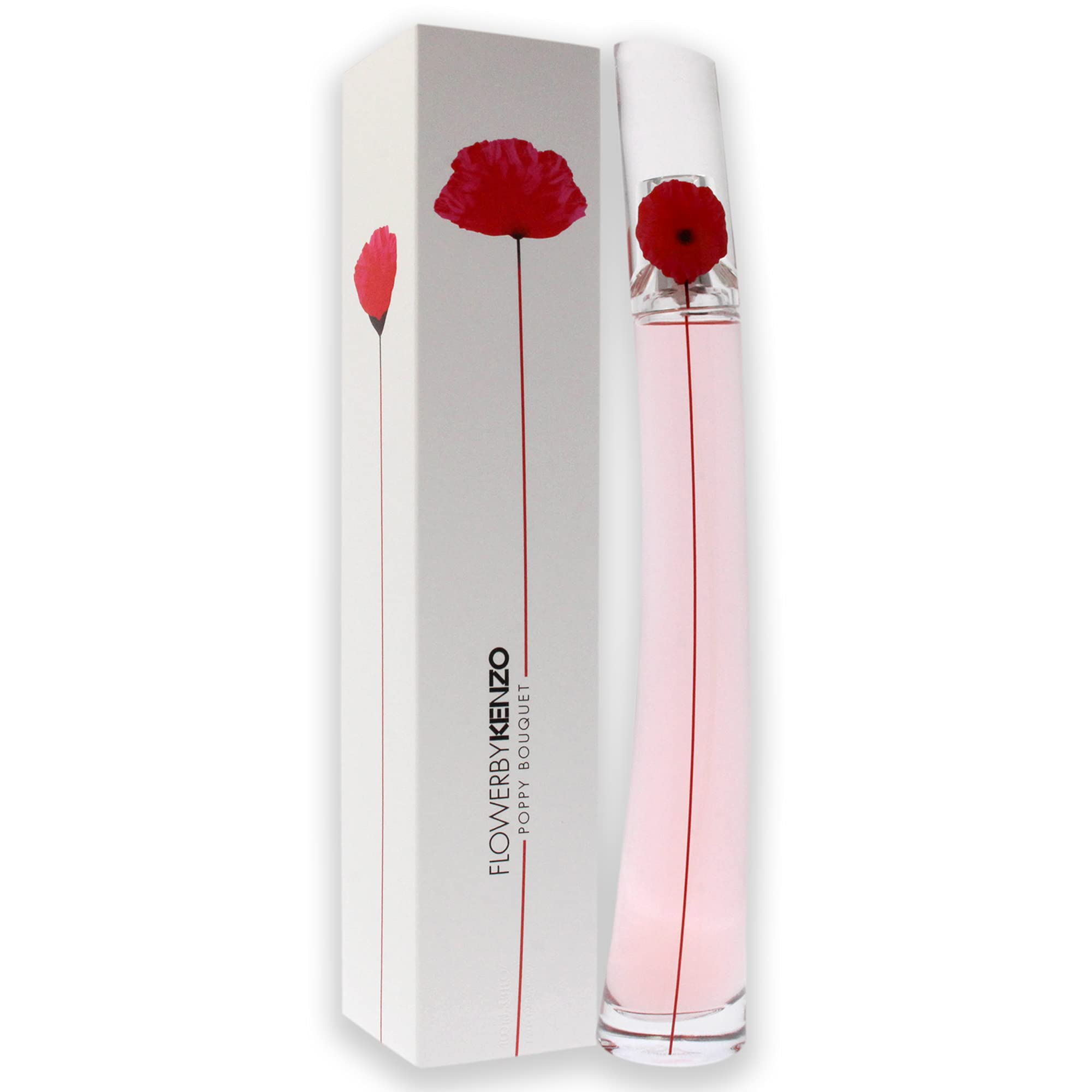 Kenzo Flower by Kenzo Poppy Bouquet Eau de Parfum 100ml, 50ml, & 30ml Spray - Peacock Bazaar