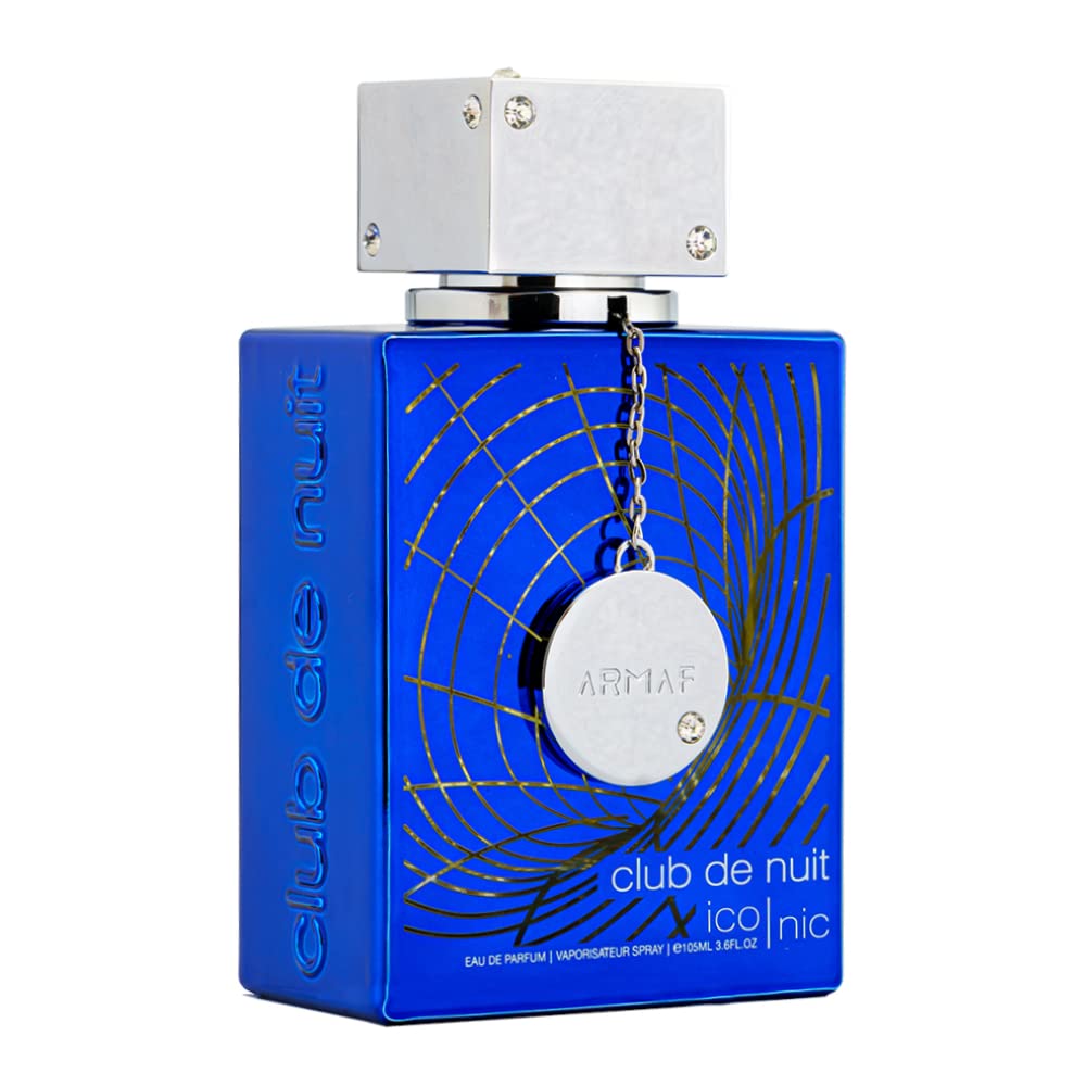 Armaf Club De Nuit Blue Iconic Eau de Parfum 105ml, & 30ml Spray - Peacock Bazaar