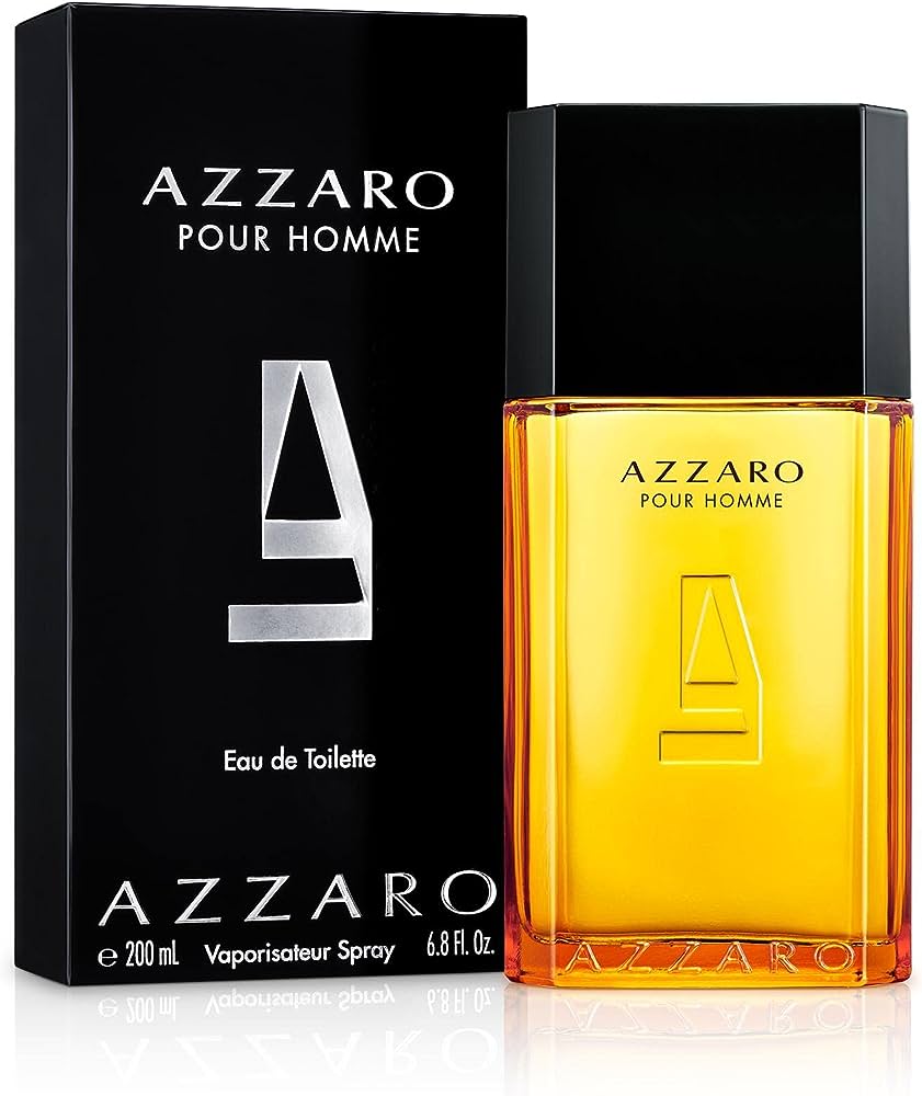 Azzaro Pour Homme Eau de Toilette 200ml, 100ml, 50ml & 30ml Spray - Peacock Bazaar