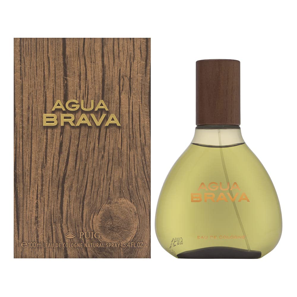 Antonio Puig Agua Brava Eau de Cologne 100ml Spray - Peacock Bazaar