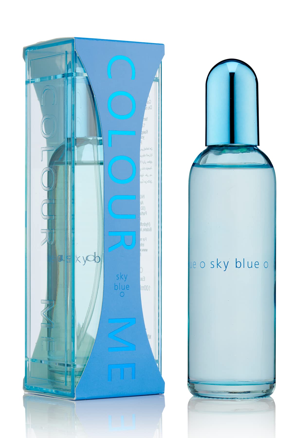 Milton Lloyd Colour Me Sky Blue Eau de Parfum 100ml Spray - Peacock Bazaar