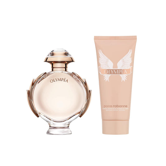 Paco Rabanne Olympea Gift Set 80ml EDP - 100ml Body Lotion - Peacock Bazaar