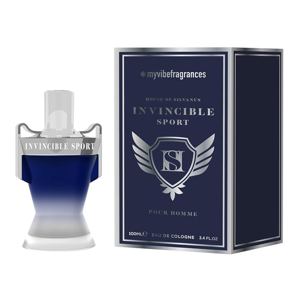 *myvibefragrances House Of Silvanus Invincible Sport Eau de Toilette 100ml Spray - Peacock Bazaar