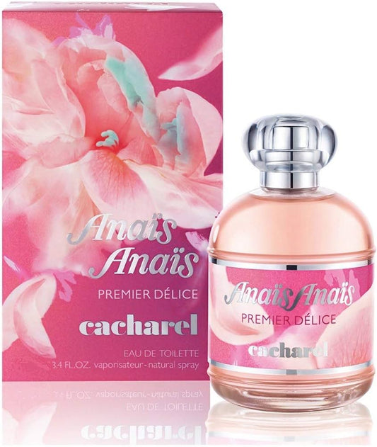 Cacharel Anais Anais Premier Delice Eau de Toilette 100ml, & 50ml Spray - Peacock Bazaar