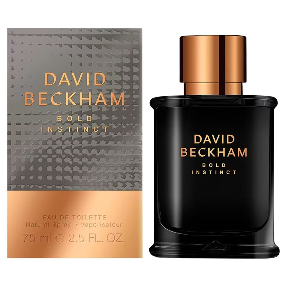 David Beckham Bold Instinct Eau de Toilette 75ml, & 50ml Spray - Peacock Bazaar