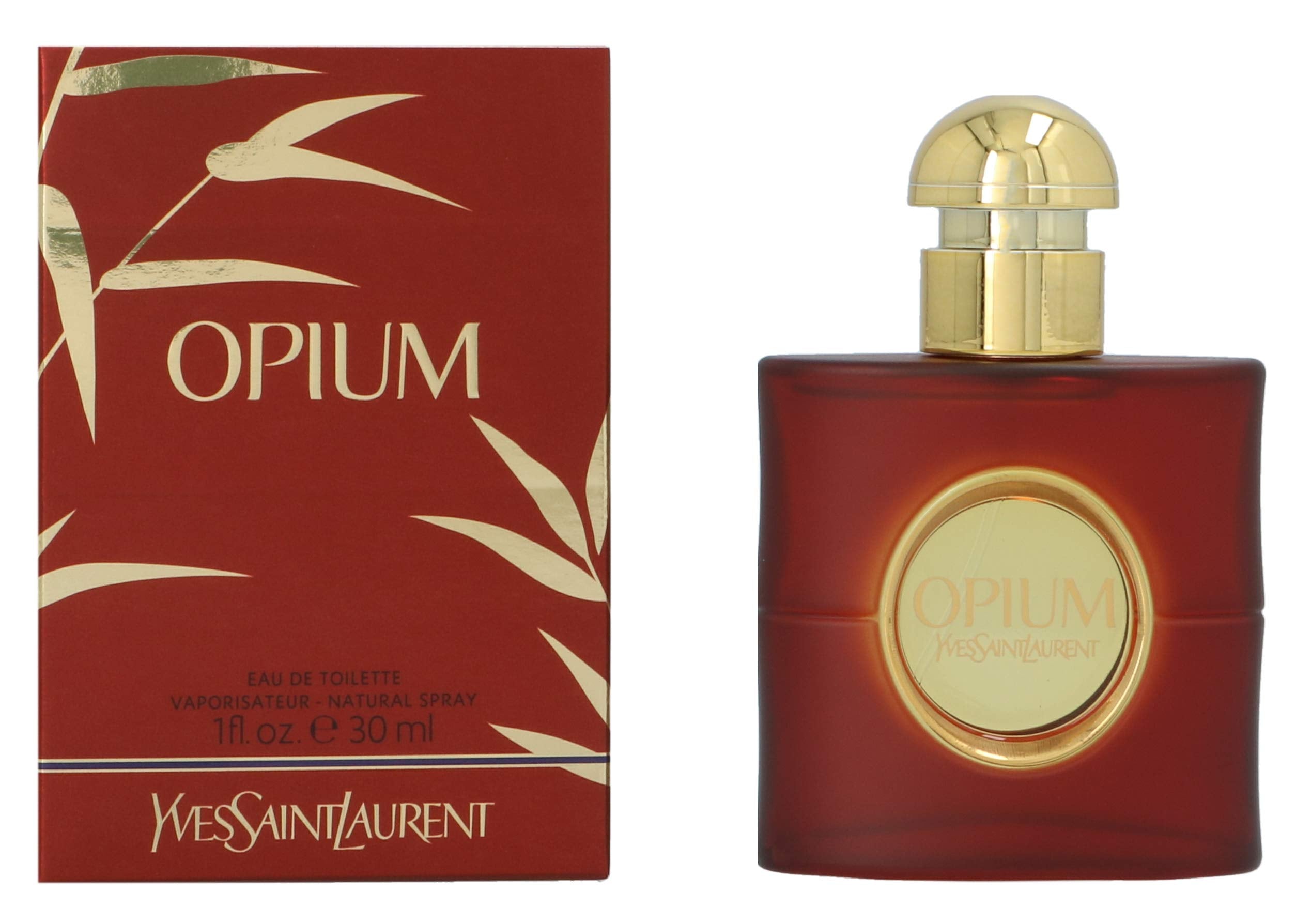 Yves Saint Laurent Opium Eau de Toilette 50ml & 30ml Spray - Peacock Bazaar