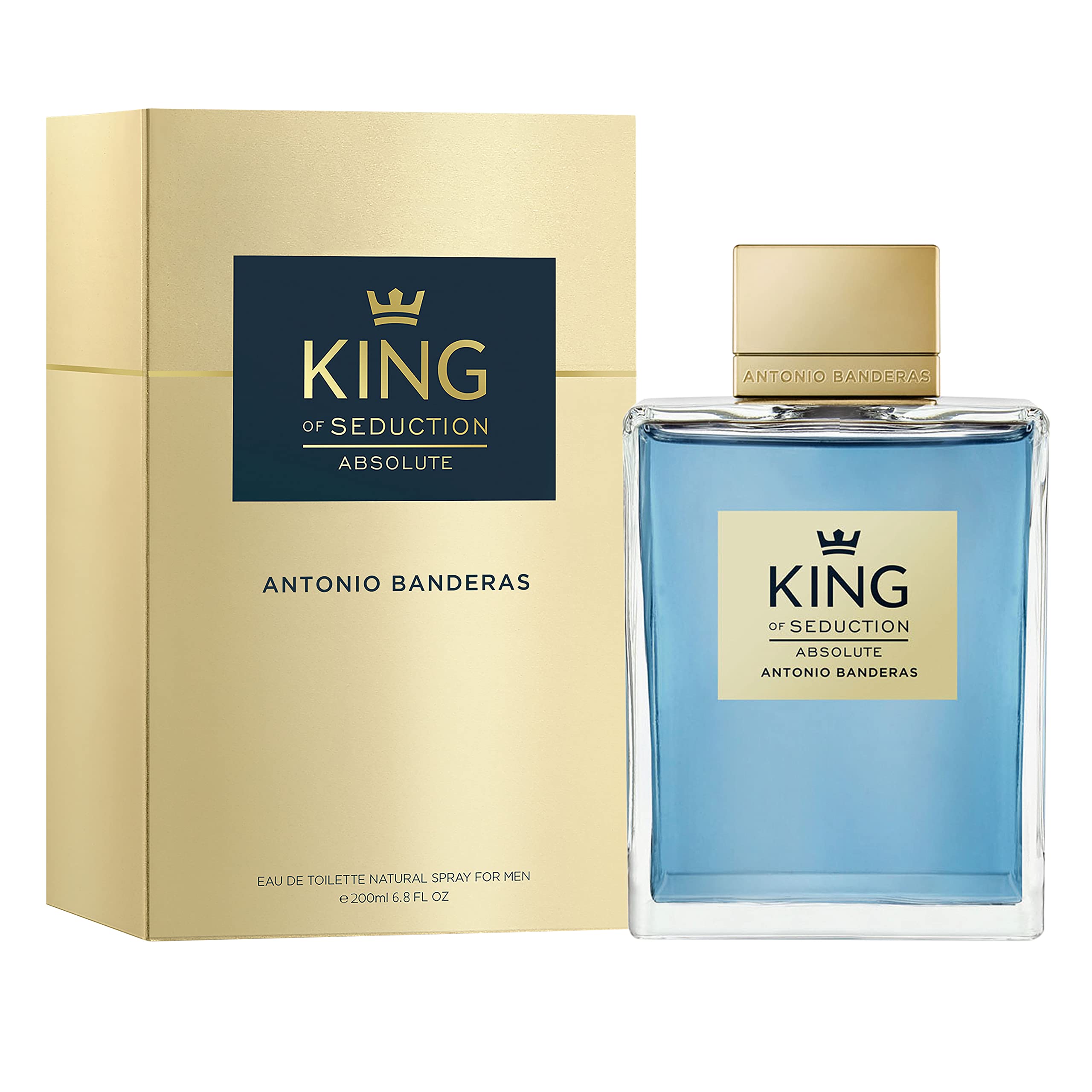 Antonio Banderas King of Seduction Absolute Eau de Toilette 200ml Spray - Peacock Bazaar