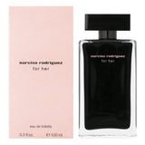 Narciso Rodriguez For Her Eau De Toilette 150ml, 100ml, 50ml, & 30ml Spray - Peacock Bazaar