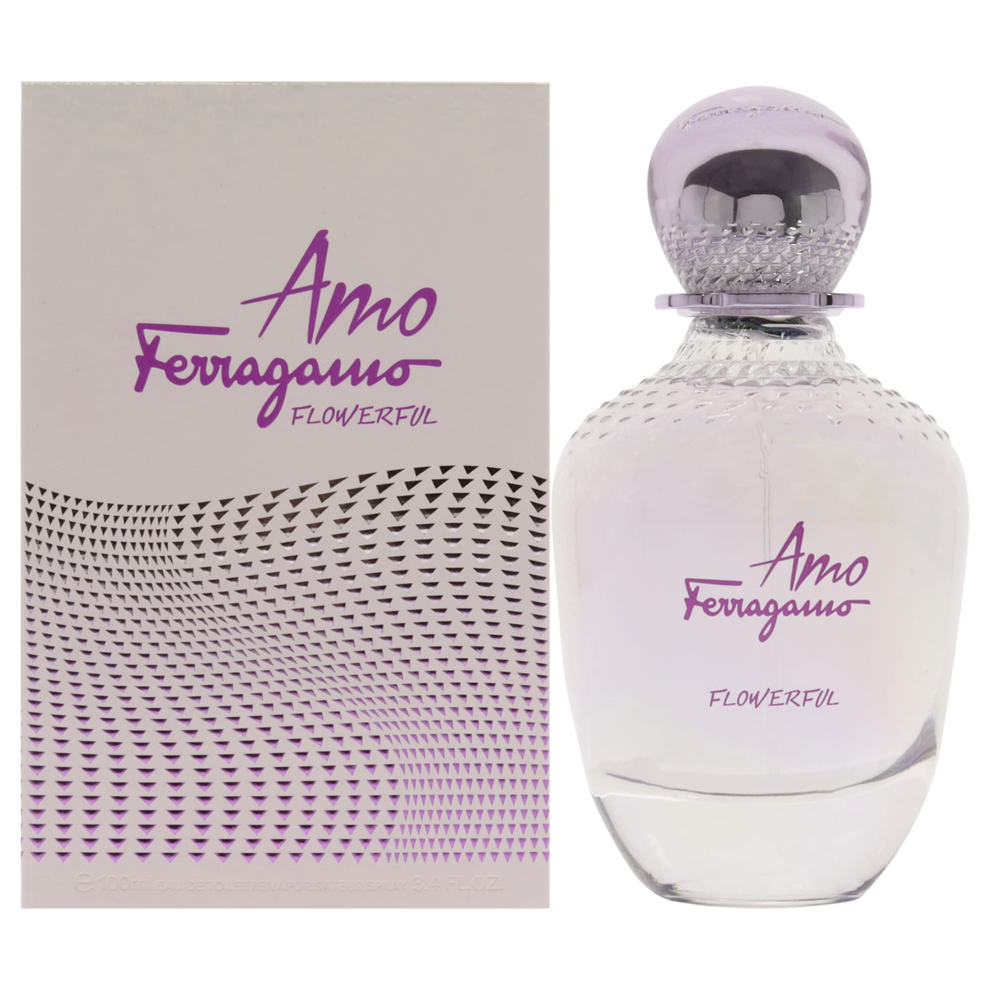 Salvatore Ferragamo Amo Ferragamo Flowerful Eau de Toilette 100ml & 50ml Spray - Peacock Bazaar