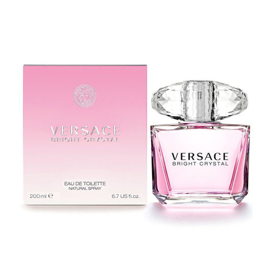 Versace Bright Crystal Eau de Toilette 200ml Spray - Peacock Bazaar