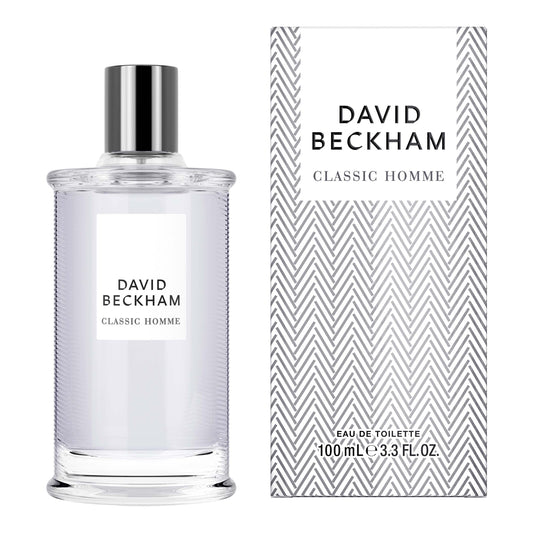 David Beckham Classic Homme Eau de Toilette 100ml Spray - Peacock Bazaar