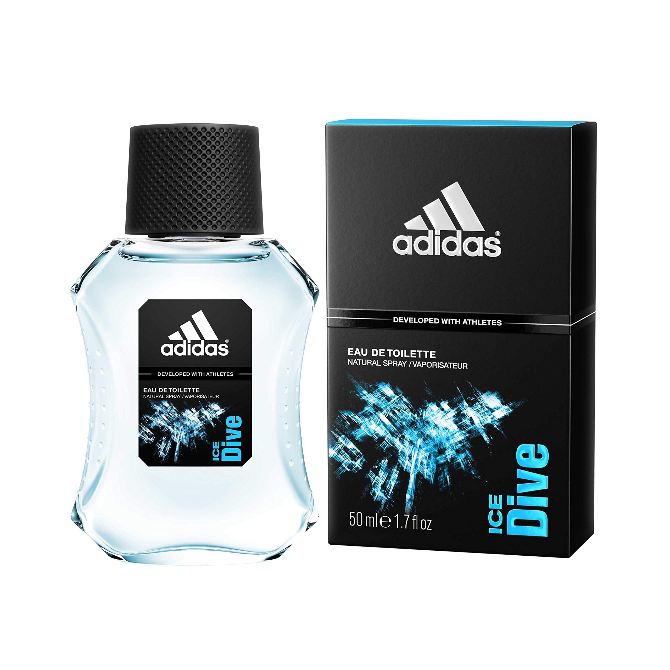 Adidas Ice Dive Eau de Toilette 100ml, & 50ml Spray - Peacock Bazaar