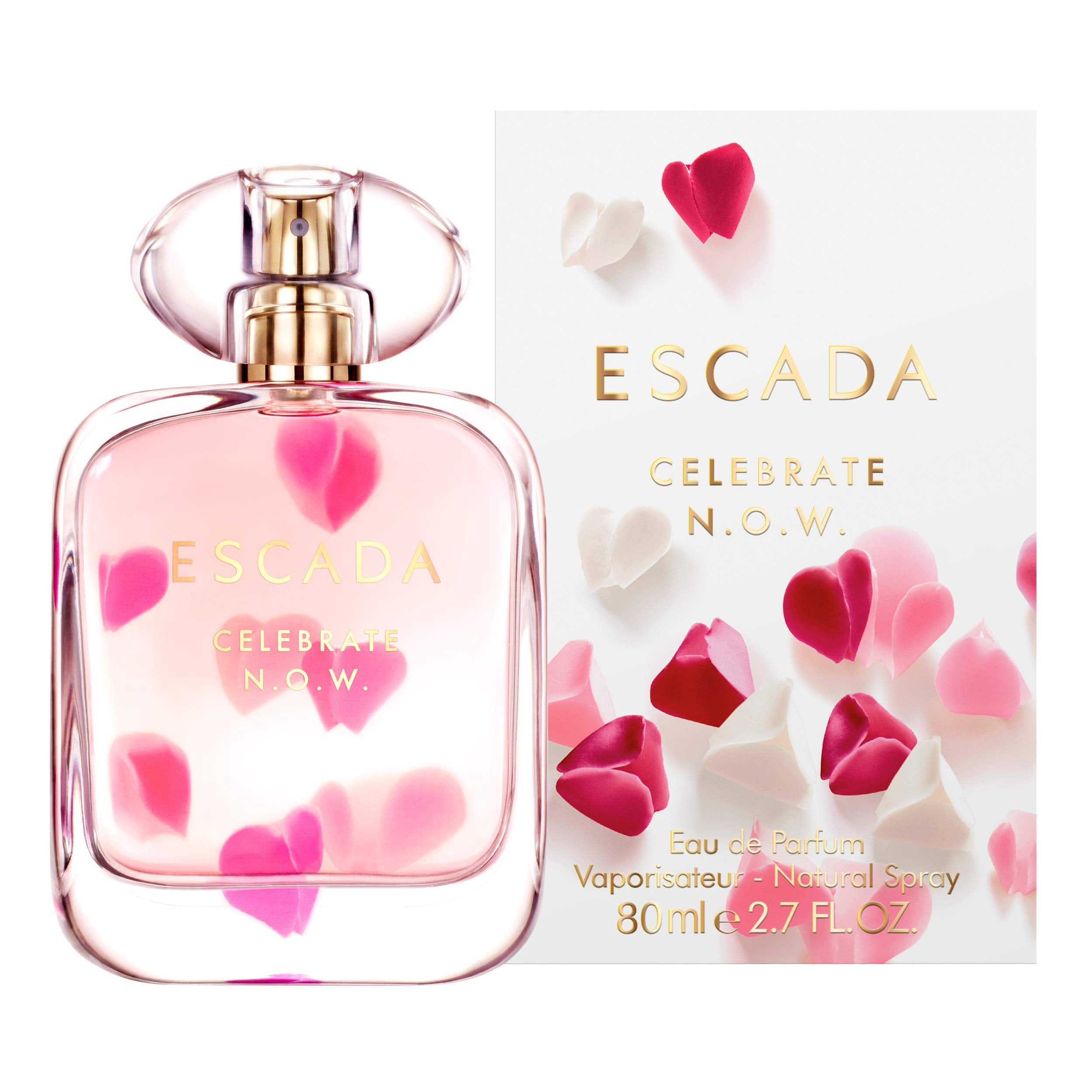 Escada Celebrate N.O.W. Eau de Parfum 80ml, & 30ml Spray - Peacock Bazaar