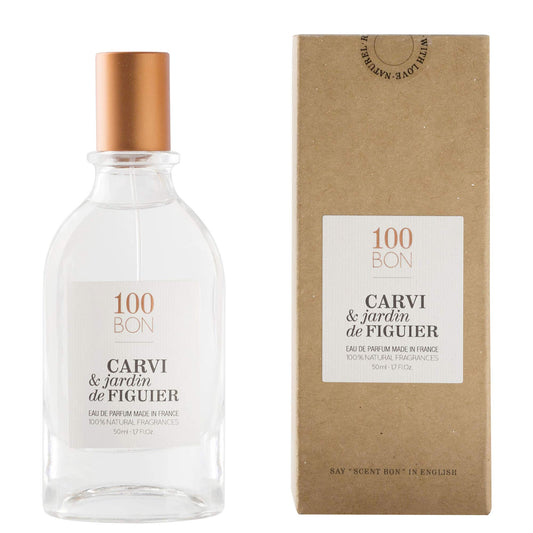 100BON Carvi & Jardin De Figuier Refillable Eau de Parfum 50ml Spray - Peacock Bazaar