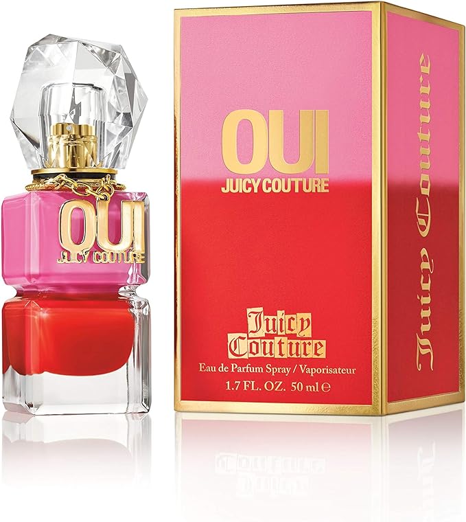 Juicy Couture Oui Eau de Parfum 100ml, 50ml, & 30ml Spray - Peacock Bazaar