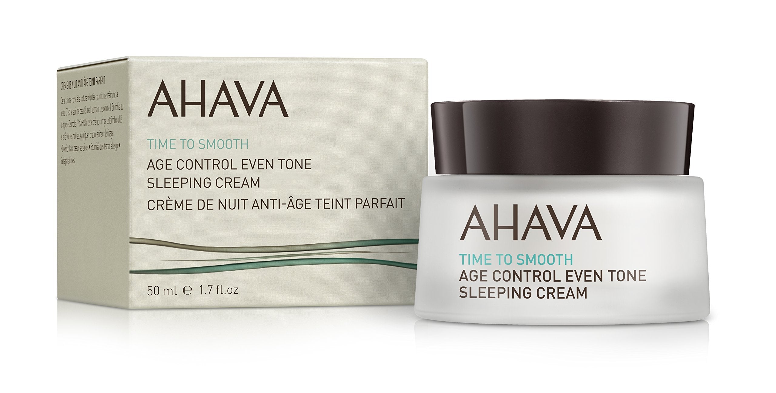 Ahava Time To Smooth Age Control Even Tone Sleeping Cream 50ml - Peacock Bazaar