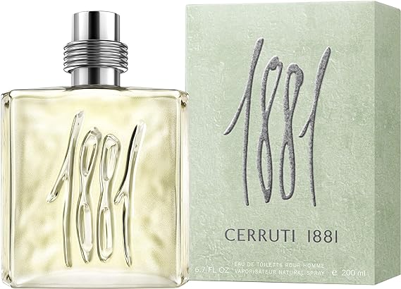 Cerruti 1881 For Him Eau de Toilette 200ml, 100ml, & 50ml Spray - Peacock Bazaar