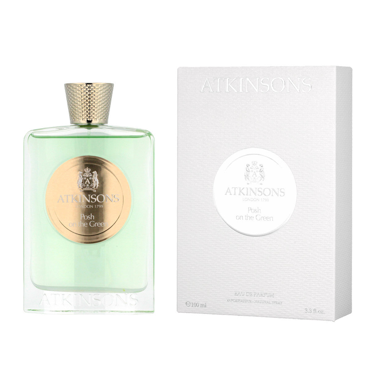 Atkinsons Posh on the Green Eau de Parfum 100ml Spray - Peacock Bazaar