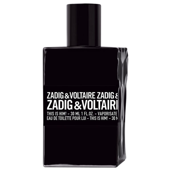 Zadig & Voltaire This is Him Eau de Toilette 30ml Spray - Peacock Bazaar