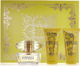 Versace Yellow Diamond Gift Set 50ml EDT - 50ml Shower Gel - 50ml Body Lotion - Peacock Bazaar