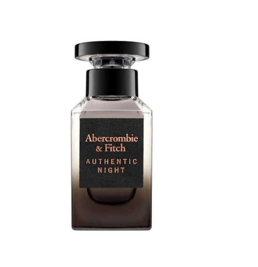 Abercrombie & Fitch Authentic Night Eau de Toilette 100ml, & 50ml Spray - Peacock Bazaar