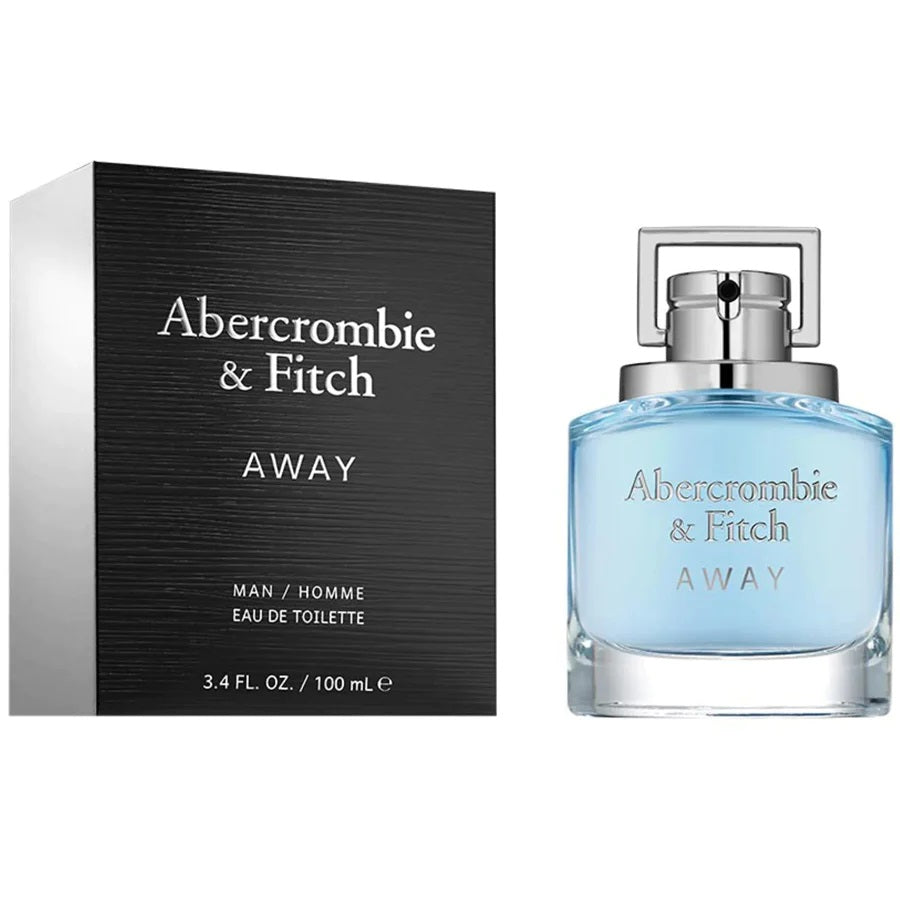 Abercrombie & Fitch Away Man Eau de Toilette 100ml, & 50ml Spray - Peacock Bazaar