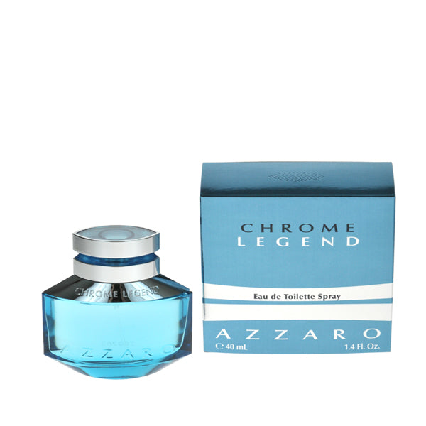 Azzaro Chrome Legend Eau De Toilette 40ml Spray - Peacock Bazaar