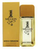 Paco Rabanne 1 Million Aftershave Splash 100ml - Peacock Bazaar