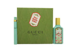 Gucci Flora Gorgeous Jasmine Gift Set 50ml EDP - 10ml EDP - Peacock Bazaar