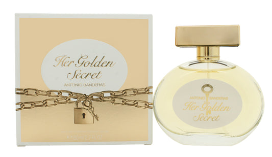 Antonio Banderas Her Golden Secret Eau de Toilette 80ml Spray - Peacock Bazaar